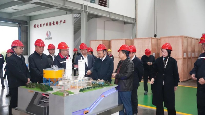 榆林市府谷县武静县长莅临飞翼股份考察指导，共话绿色矿山新未来