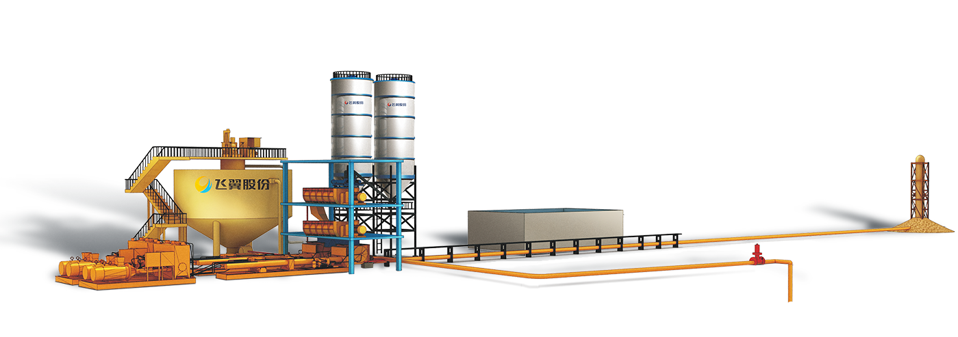 Non-coal backfill system