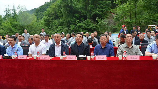 The completion and acceptance ceremony of the whole tailings cemented filling project of Erlihe Mini