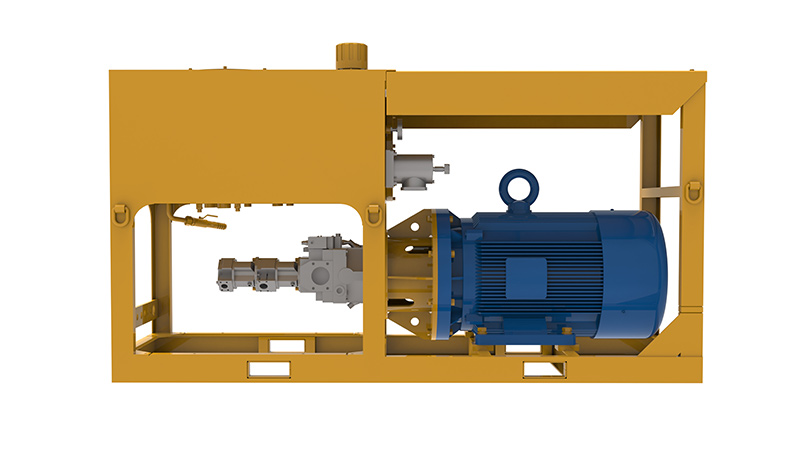 Concrete pumps for coal mines